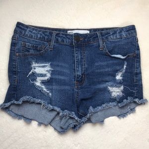 RSQ Jean Mid Rise Jean Shorts